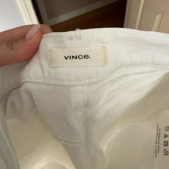 Vince White Five Pocket Skinny Jeans - Picture 4 of 4